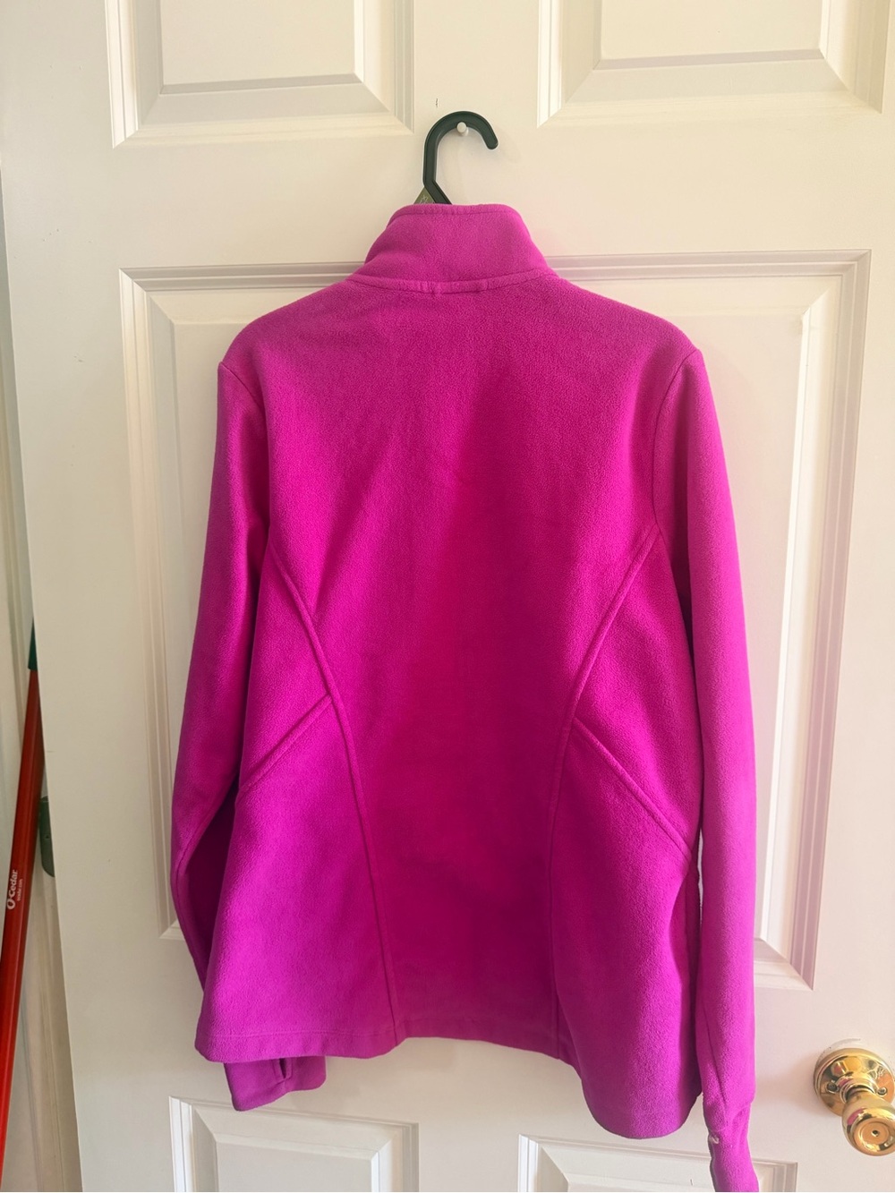 Champion Women’s Bright Fuchsia Full-Zip Fleece Jacket - Picture 3 of 6